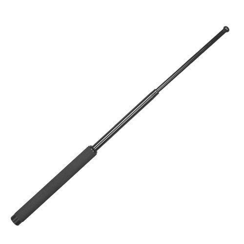 STEEL EXPANDABLE BATON - BLACK FOAM GRIP