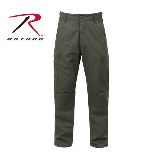 Men's Rip-Stop BDU Pant - Long - Olive Drab