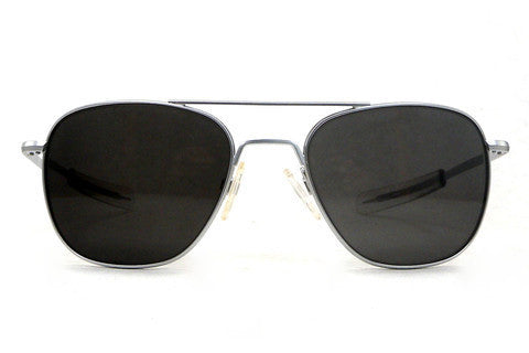 American Optics Eyewear Original Pilot Sunglasses - Chrome Frame