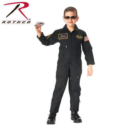 YOUTH FLIGHT COVERALLS WITH PATCHES