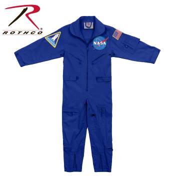Kids NASA Flight Coveralls With Official NASA Patch