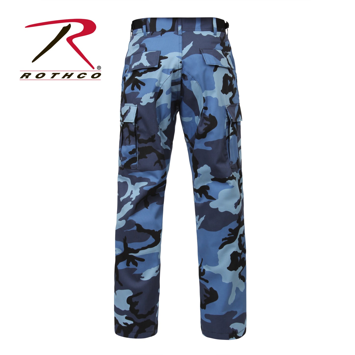 Men's Color Camo BDU Pant - Sky Blue Camo