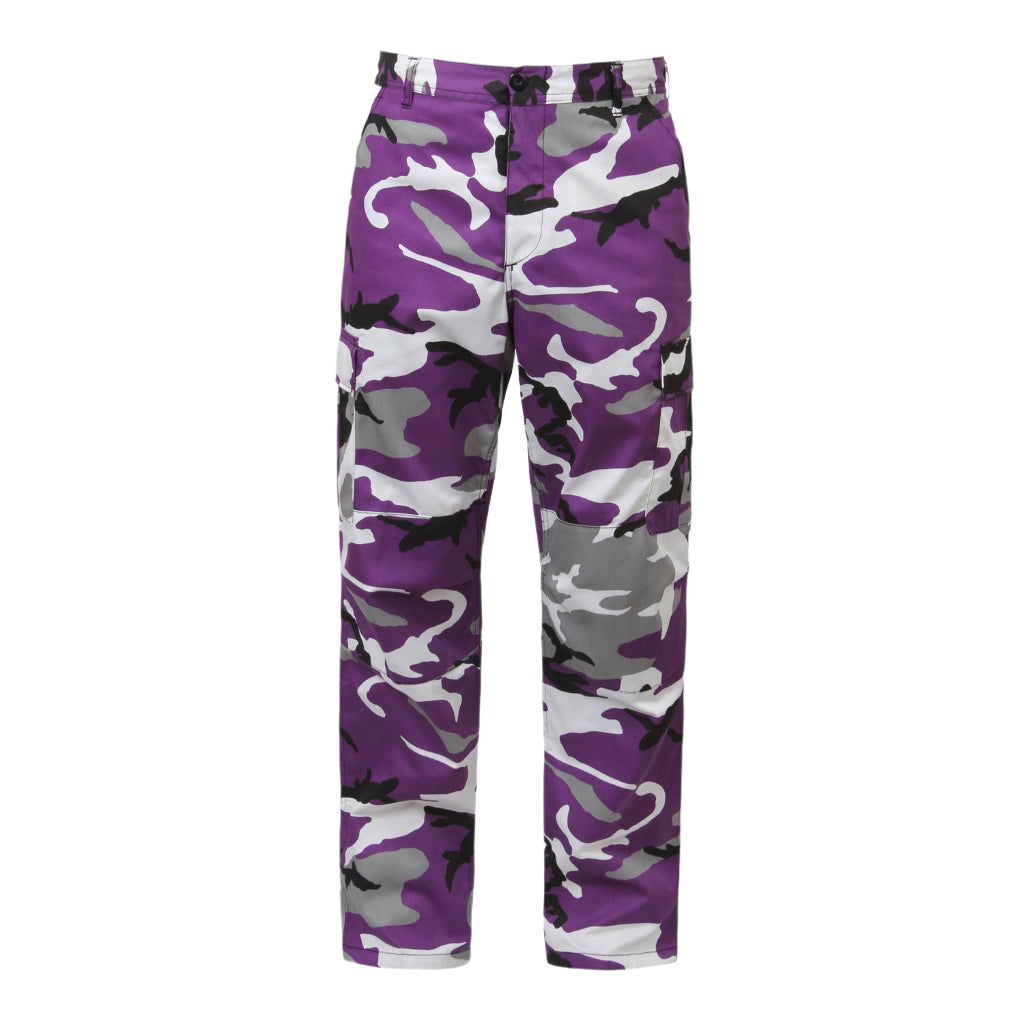 Color Camo BDU Pant - Ultra Violet Camo