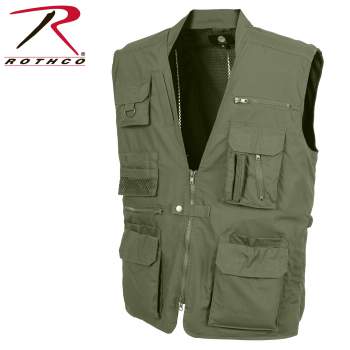 ROTHCO PLAINCLOTHES CONCEALED CARRY VEST - OLIVE DRAB