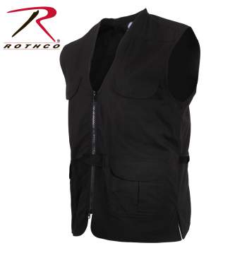 ROTHCO LIGHTWEIGHT PROFESSIONAL CONCEALED CARRY VEST - BLACK