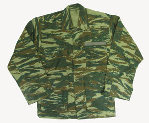 Greek Lizard Camo BDU Jacket- Surplus