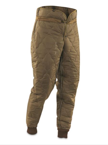CZECH QUILTED THERMAL PANTS