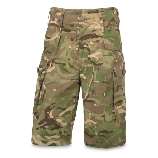 BRITISH MTP CAMO BERMUDA SHORTS- SURPLUS