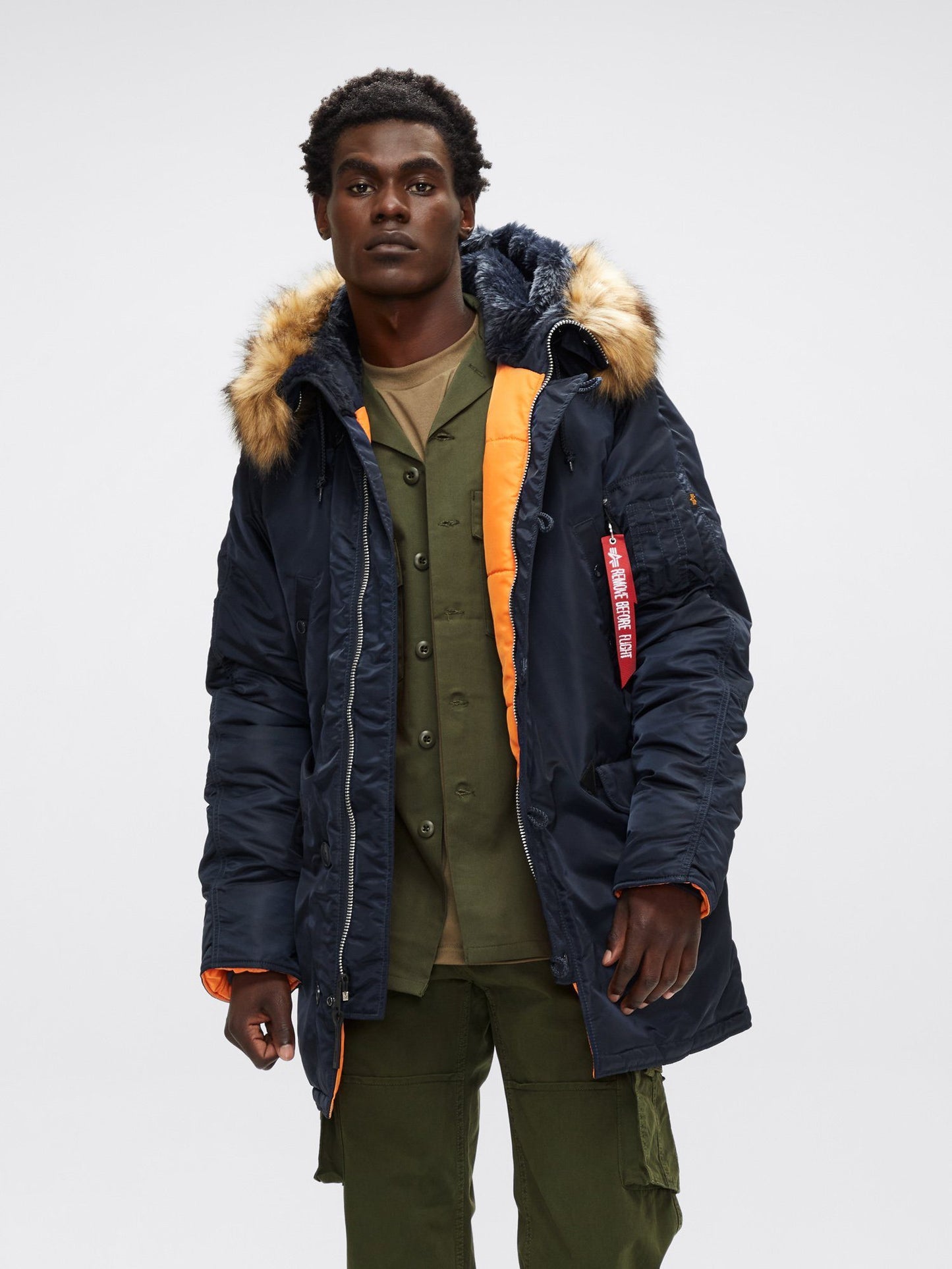 Alpha Slim Fit N-3B Parka