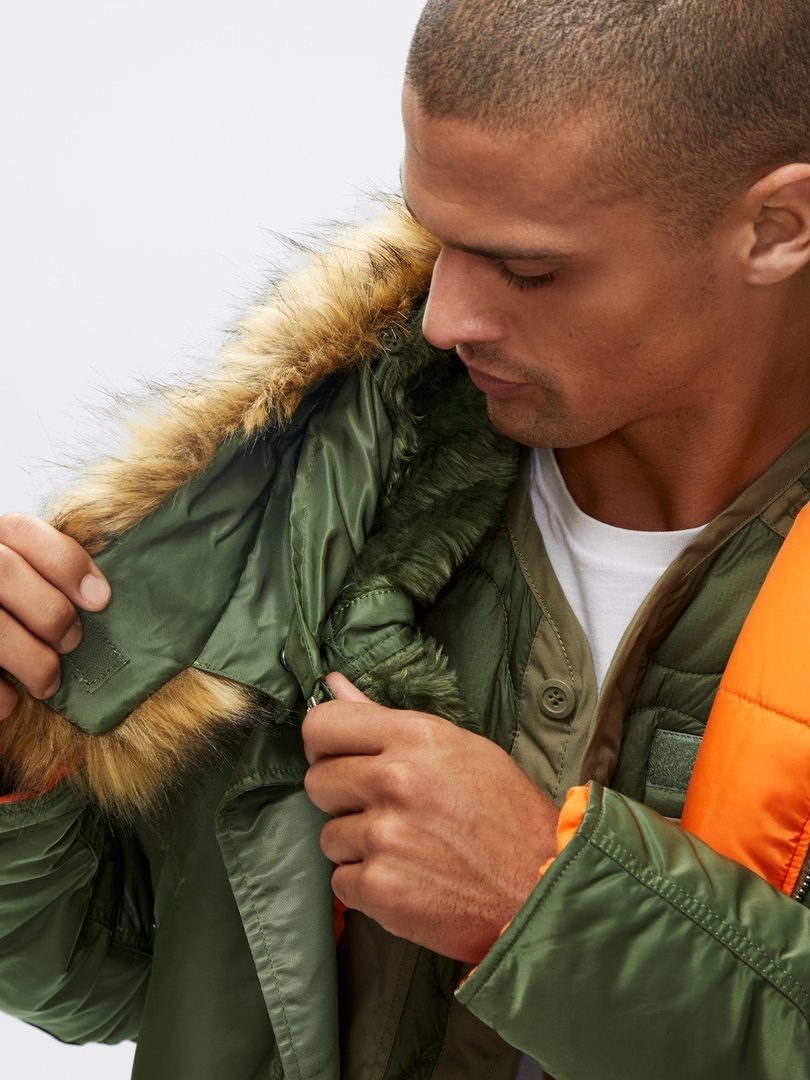 Alpha Slim Fit N-3B Parka