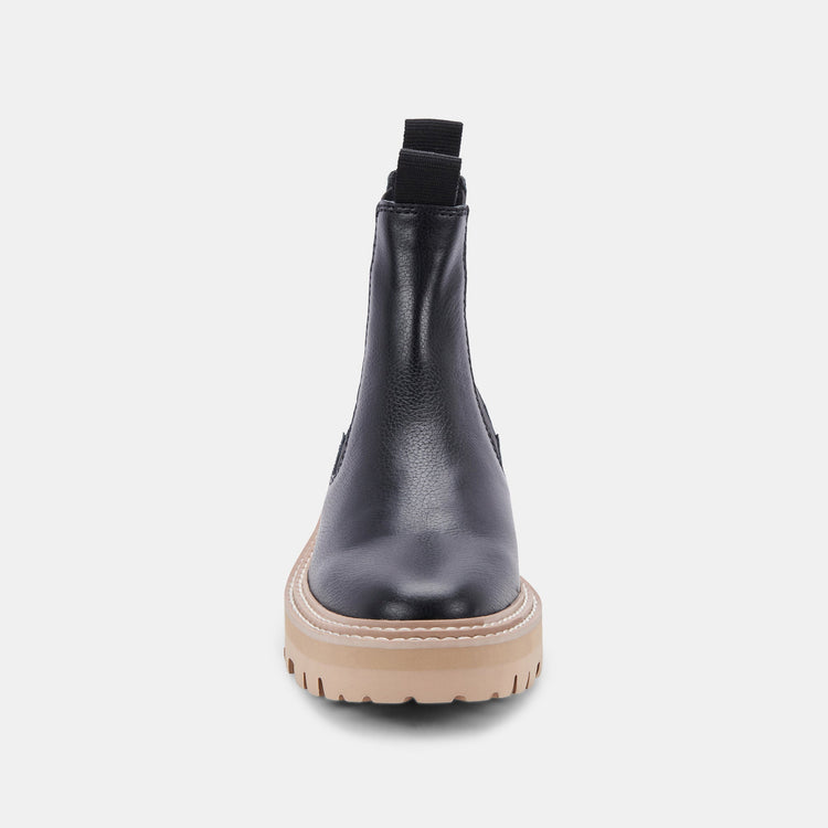 Moana H20 Boot in Onyx Leather