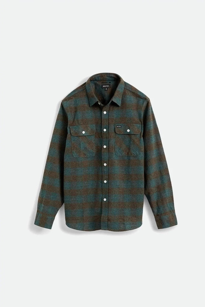Men's Bowery L/S Flannel - Ocean