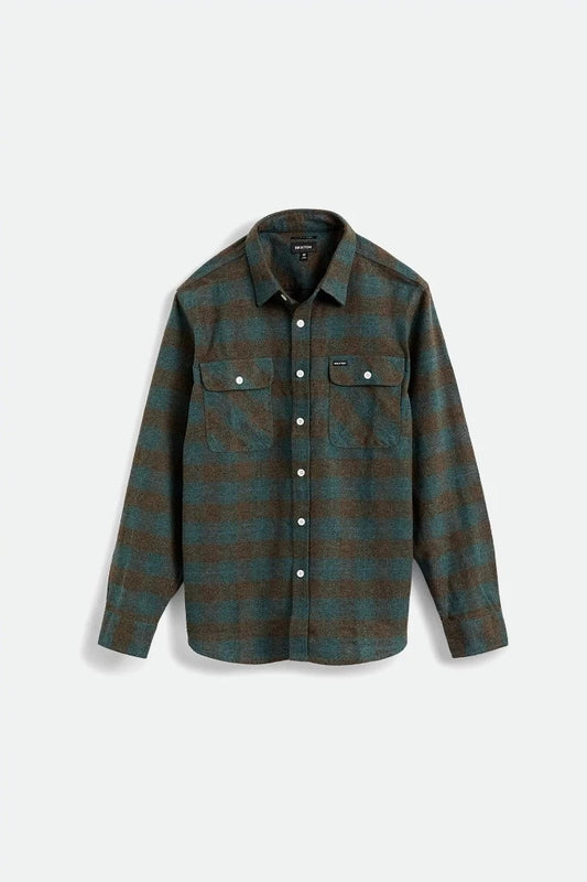 Men's Bowery L/S Flannel - Ocean