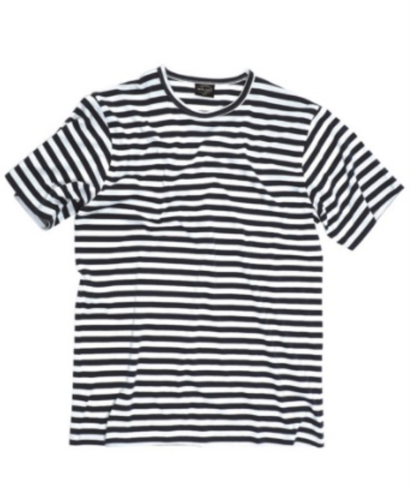 MIL-TEC STRIPED SAILOR TEE - BLUE/WHITE