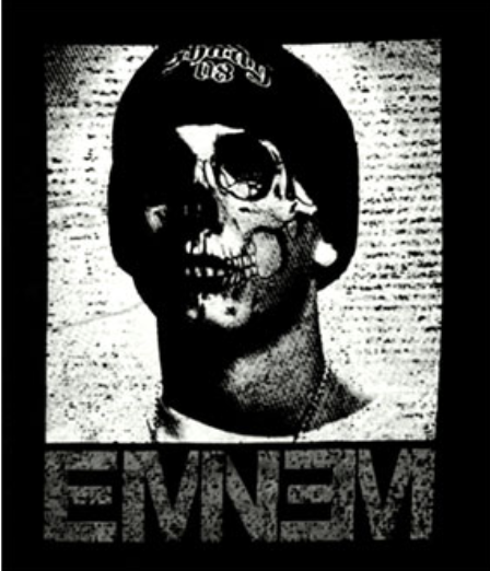 Eminem (Skull Face) Tee