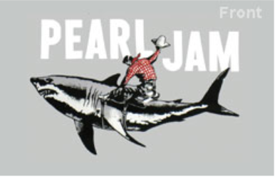 Pearl Jam (Shark Cowboy) Tee