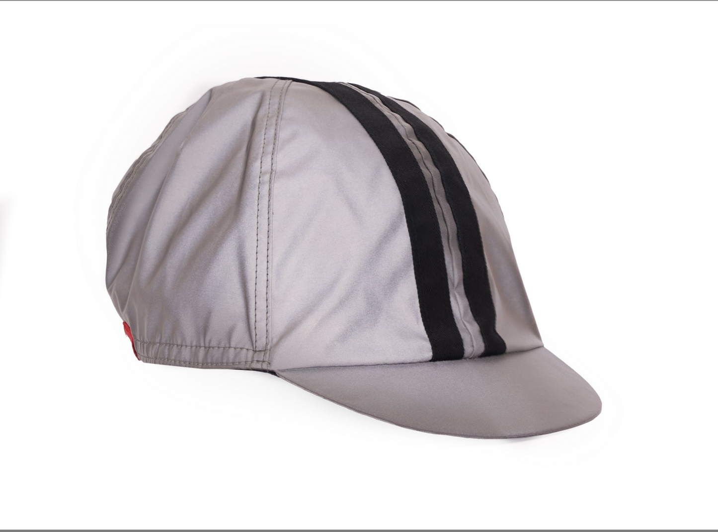 Chrome Cycling Cap - Reflective Grey
