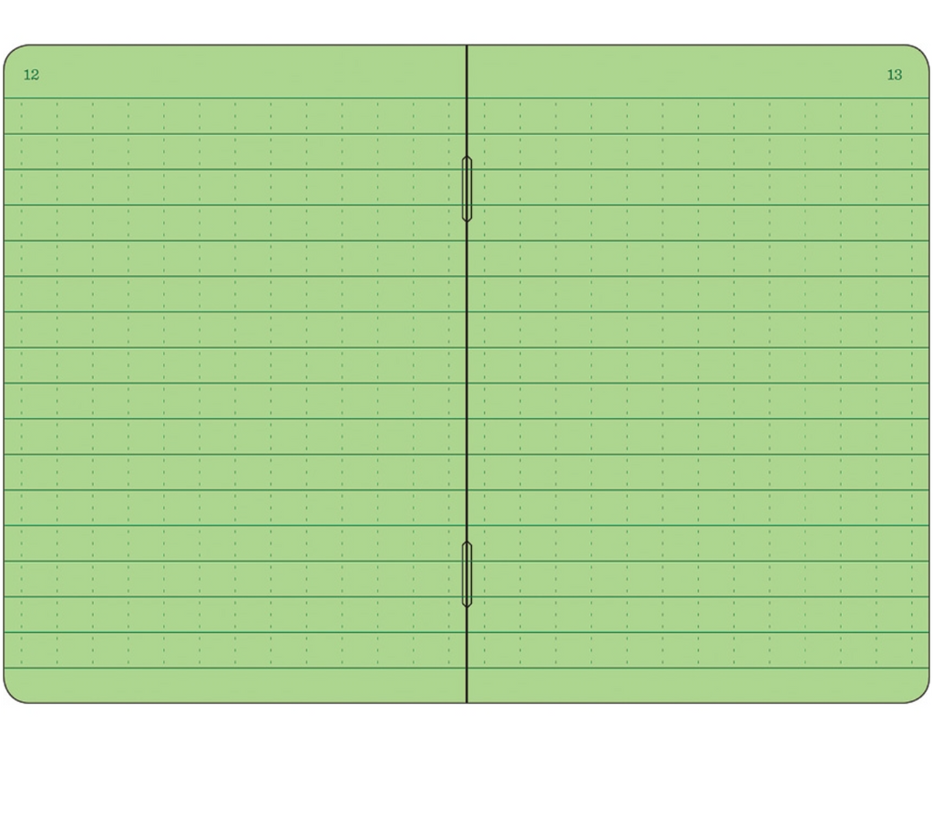 RITE IN THE RAIN 3 PK STAPLE BIND WATERPROOF POCKET MEMO BOOK - OLIVE