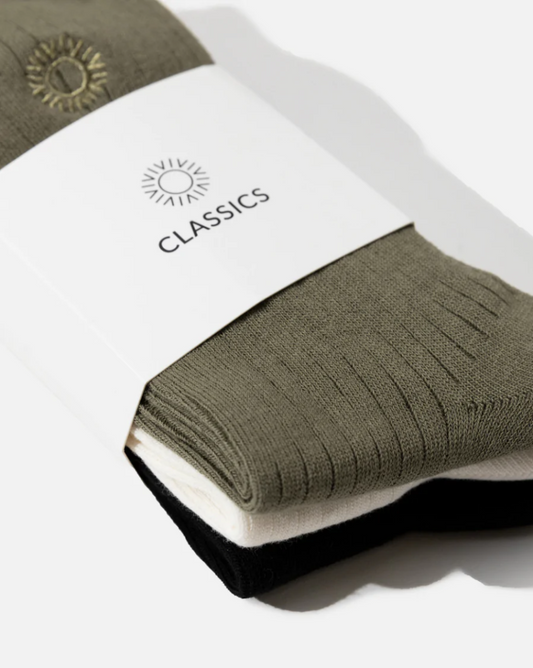 Classic 3-Pack Socks - Multi