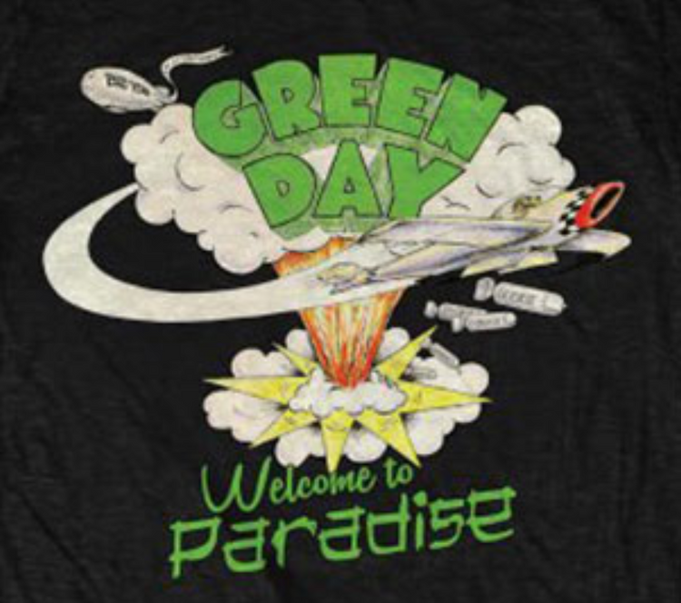 GREEN DAY (WELCOME TO PARADISE) T-SHIRT