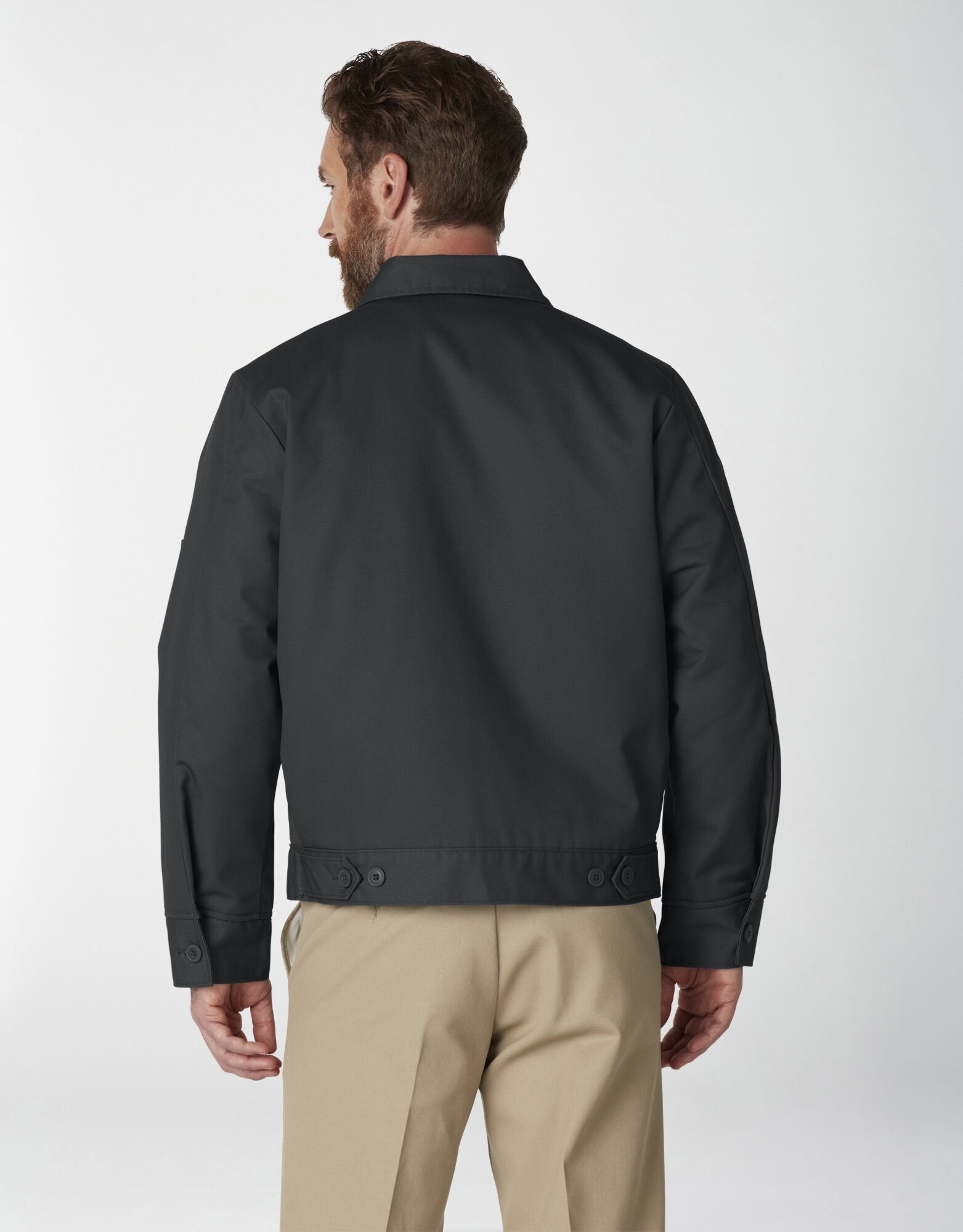 Men's Dickies Lined Eisenhower Jacket TJ15 - Black – Belmont Army WP