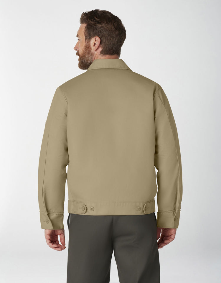 Men's Dickies Lined Eisenhower Jacket TJ15 - Khaki
