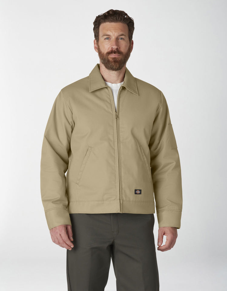 Men's Dickies Lined Eisenhower Jacket TJ15 - Khaki