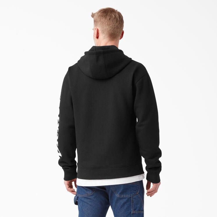 Dickies Water Repellent Logo Sleeve Hoodie - Black