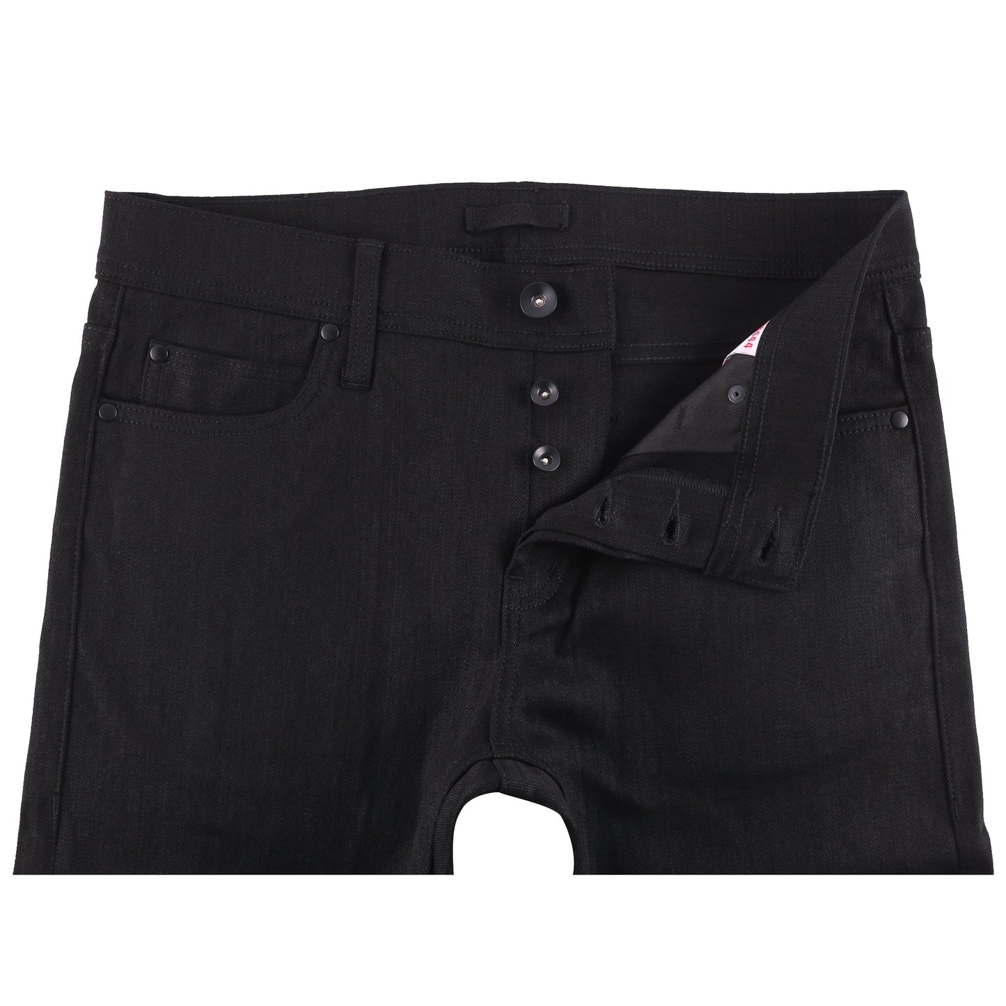 Tight Fit Stretch Selvedge 11 Oz - Black