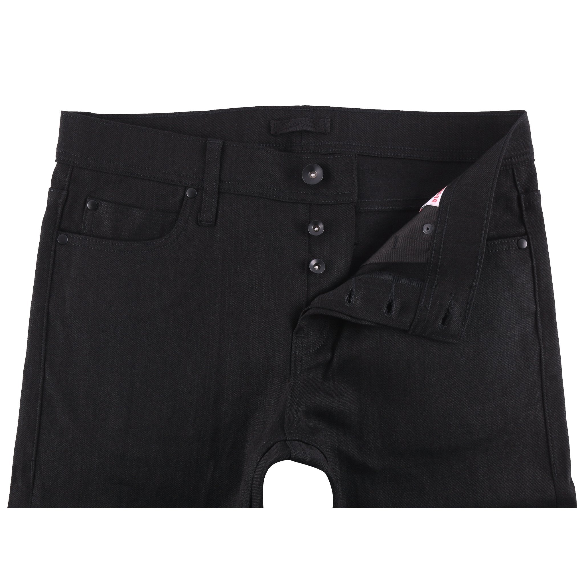 Tight Fit Stretch Selvedge 11 Oz - Black