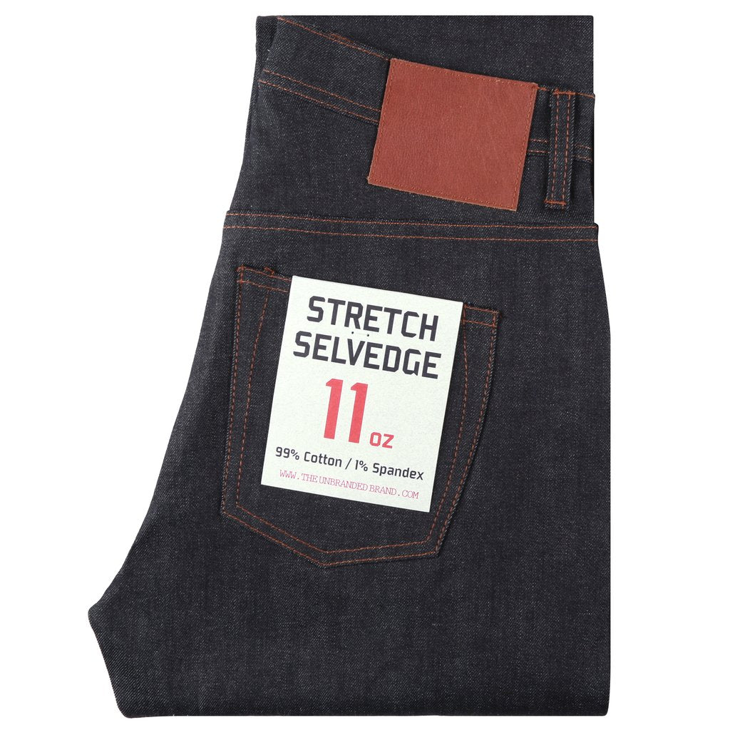 Men's Relaxed Tapered Fit 11oz Stretch Selvedge - Indigo