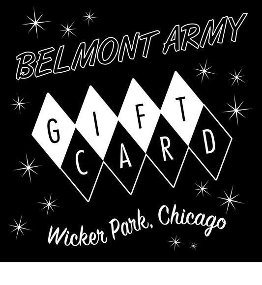 Belmont Army Gift Card - Digital