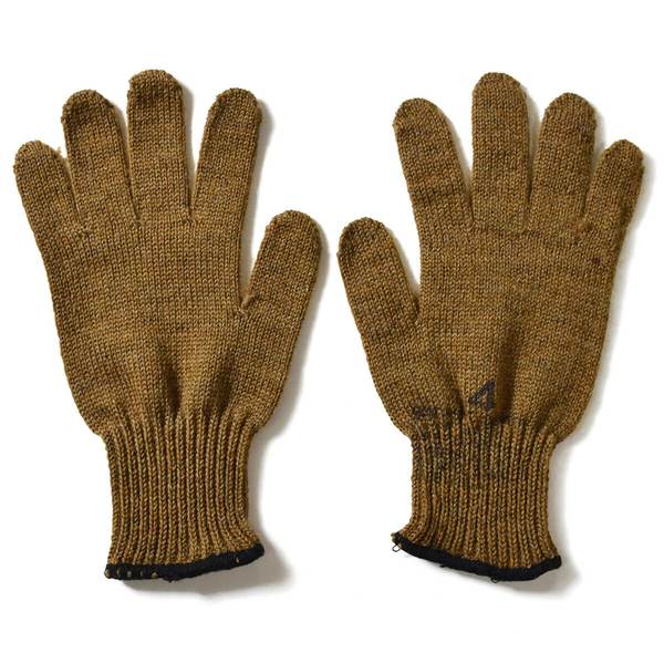 031 GI SPEC D3A WOOL GLOVE LINER - COYOTE BROWN
