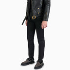 Men's Hawkins Leather - Black and Grey