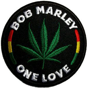 Bob Marley (Leaf Round) Patch