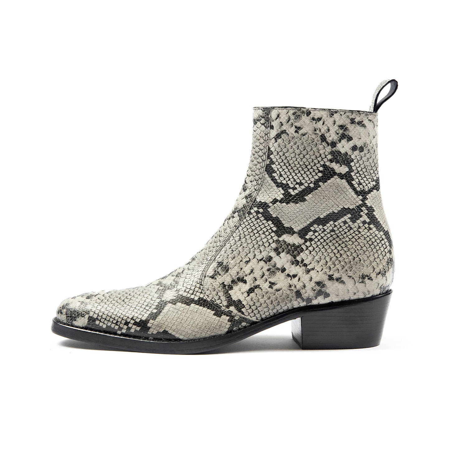 Women's Richards Boot - Grey Snakeskin