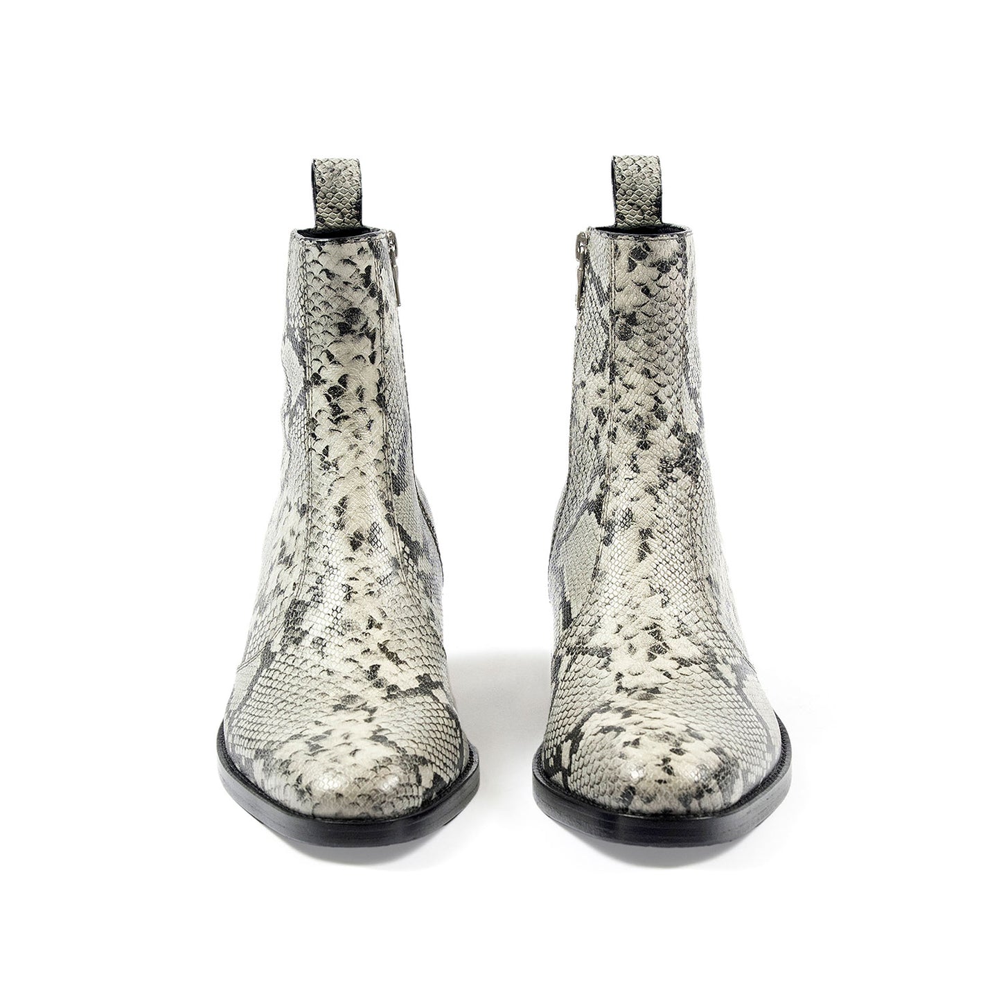 Women's Richards Boot - Grey Snakeskin