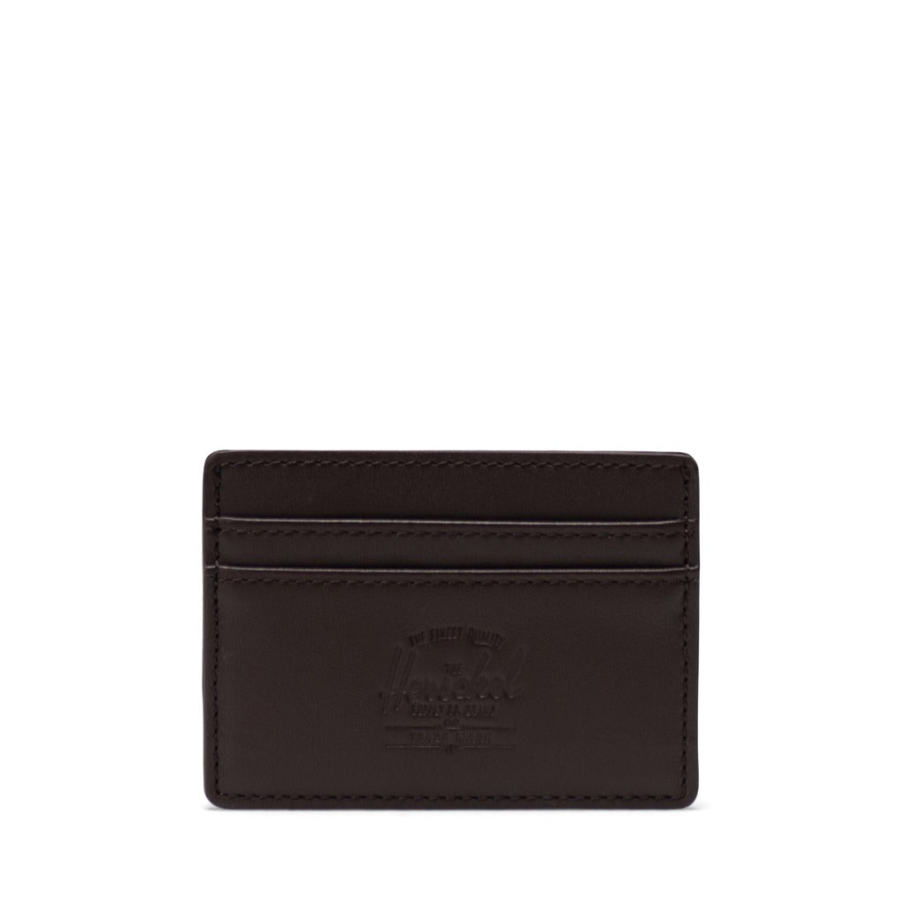 Herschel Charlie Leather Cardholder - Brown (RFID)
