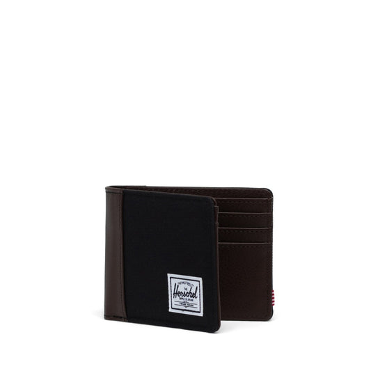 Herschel Hank II Wallet - Black / Chicory Coffee (RFID)