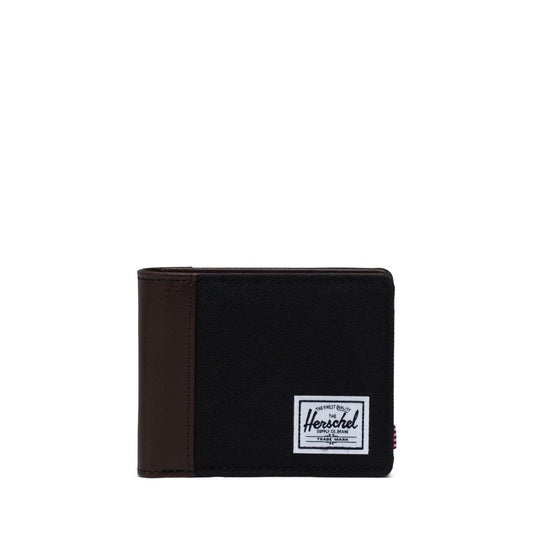 Herschel Hank II Wallet - Black / Chicory Coffee (RFID)