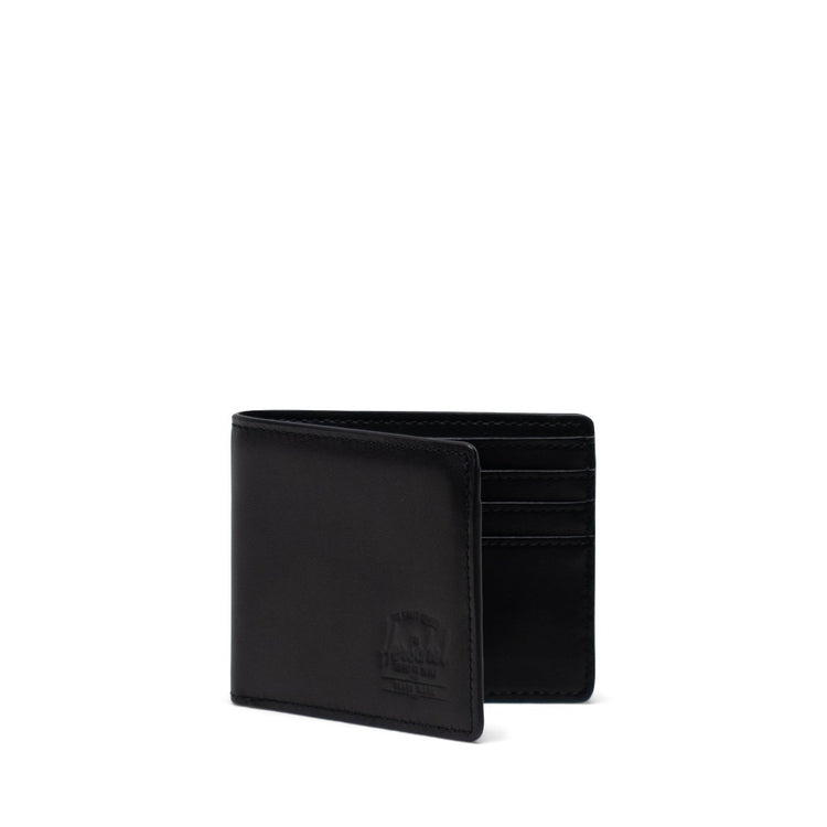 Hank Leather Wallet - Black (RFID)