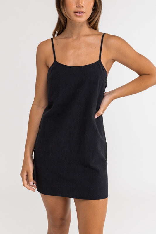 Women's Classic Slip Dress - Black