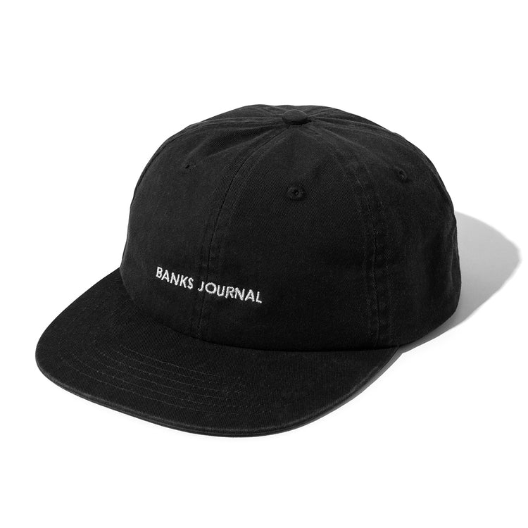 Men's Label Hat - Black