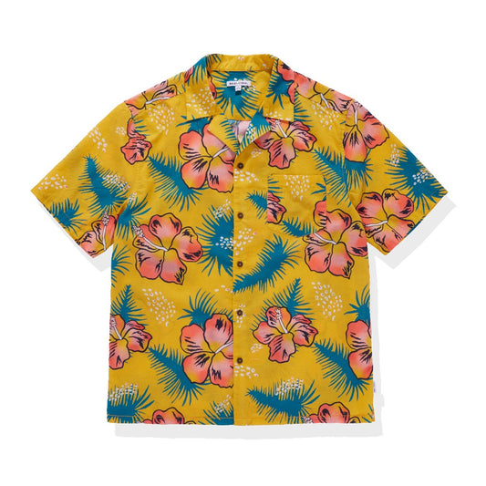 Men's Prim S/S Shirt- Mango
